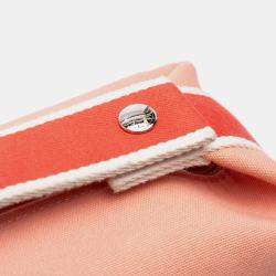 مملوكة مسبقًا Hermes Pink Small Canvas Bride A Brac Case