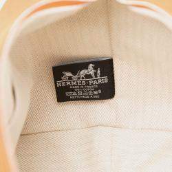 Pre Owned حقيبة هيرمس برايد أ براك برتقالي كبير توال