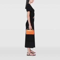 Pre Owned حقيبة هيرمس برايد أ براك برتقالي كبير توال