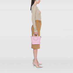 Pre Owned Hermes Pink Clemence and Swift In The Loop 18