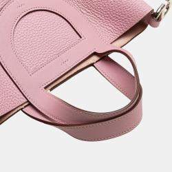 Pre Owned Hermes Pink Clemence and Swift In The Loop 18