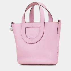 Pre Owned Hermes Pink Clemence and Swift In The Loop 18