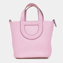 Pre Owned Hermes Pink Clemence and Swift In The Loop 18