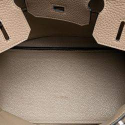 مملوكة مسبقًا حقيبة هيرمس بيركين ريتورن 30 بني جلد كليمنس