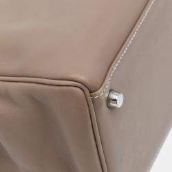 مملوكة مسبقًا Hermes Kelly II Retourne 35 Etoupe Swift Bag