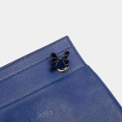 مملوكة مسبقًا Hermes Blue Mini Swift Aline Bag