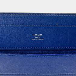 مملوكة مسبقًا Hermes Blue Mini Swift Aline Bag