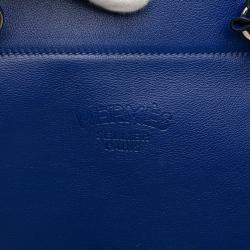مملوكة مسبقًا Hermes Blue Mini Swift Aline Bag