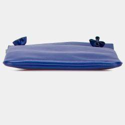 مملوكة مسبقًا Hermes Blue Mini Swift Aline Bag