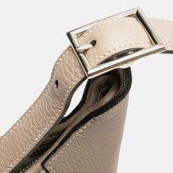 Pre Owned Hermes Trim II 38 Brown Clemence Bag