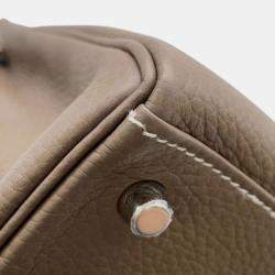 مملوكة مسبقًا Hermes Brown Togo Kelly II Retourne 25