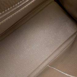 مملوكة مسبقًا Hermes Brown Togo Kelly II Retourne 25