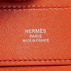 Pre Owned Hermes Orange Mini Swift Aline Bag