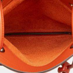 Pre Owned Hermes Orange Mini Swift Aline Bag