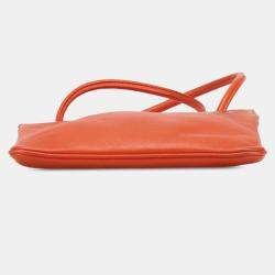 Pre Owned Hermes Orange Mini Swift Aline Bag