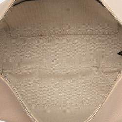 Pre Owned Hermes Brown Small Toile Bride A Brac Case