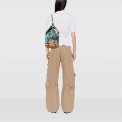 مملوكة مسبقًا Hermes Brown Silk Brazil Sac Soie Cool 22