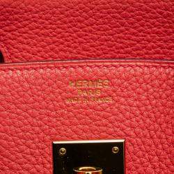 Pre Owned حقيبة هيرمس بيركين ريتورني 30 كليمنس وردي