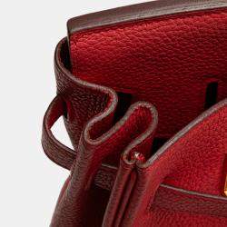 Pre Owned حقيبة هيرمس بيركين ريتورني 30 كليمنس وردي