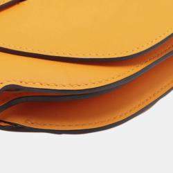 Pre Owned حقيبة هيرمس ميني كونفيور أصفر جلد سويفت