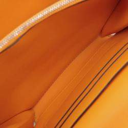 Pre Owned حقيبة هيرمس ميني كونفيور أصفر جلد سويفت