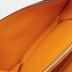 Pre Owned حقيبة هيرمس ميني كونفيور أصفر جلد سويفت