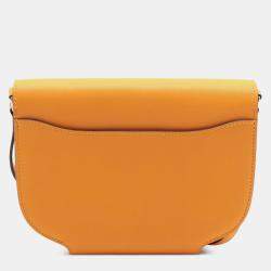 Pre Owned حقيبة هيرمس ميني كونفيور أصفر جلد سويفت