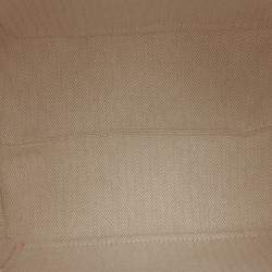 Pre Owned Hermes Orange Red Small Toile Bride A Brac Case