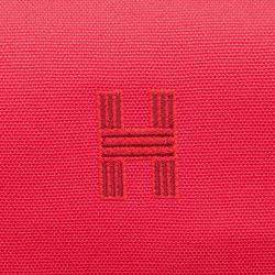 مملوكة مسبقًا Hermes Pink Large Toile Bride A Brac Case
