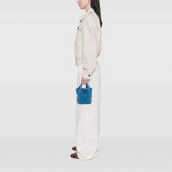 مملوكة مسبقًا Hermes Blue Clemence Picotin Lock 18