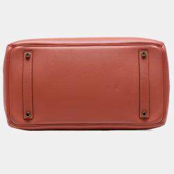 مملوكة مسبقًا هيرمس بيركين ريترون 35 جلد سوفت زهري