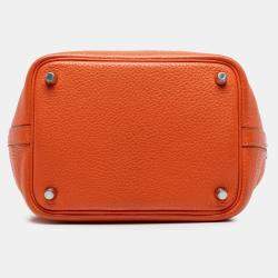 Pre Owned Hermes Feu Clemence Picotin Lock 18