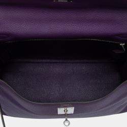 مملوكة مسبقًا حقيبة هيرمس كيلي II ريتورن 35 توغو ألترا فيوليت