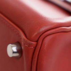 مملوكة مسبقًا حقيبة هيرمس كيلي روتورن 32 سوفت روج فيف