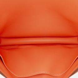 Pre Owned Hermes Gris Tourterelle and Crevette Doblis and Swift Constance 24