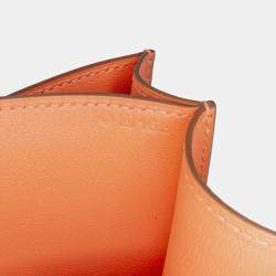 Pre Owned Hermes Gris Tourterelle and Crevette Doblis and Swift Constance 24