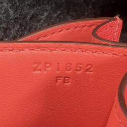 Pre Owned Hermes Constance 18 Red Mini Epsom 