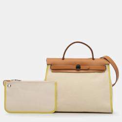 مملوكة مسبقًا حقيبة هيرمس هيرباج بني زيب 31 توال