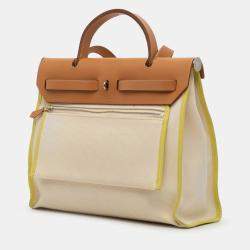 مملوكة مسبقًا حقيبة هيرمس هيرباج بني زيب 31 توال