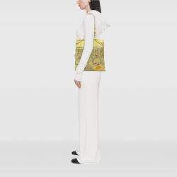 مملوكة مسبقًا Hermes Yellow Etriers Silk So Tote