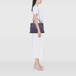 مملوكة مسبقًا حقيبة هيرمس كيلي ريتورن 35 توغو أرجواني