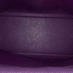 مملوكة مسبقًا حقيبة هيرمس كيلي ريتورن 35 توغو أرجواني