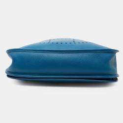 Pre Owned Hermes Blue Epsom Evelyne III 29