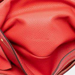 مملوكة مسبقًا Hermes Red Epsom Bearn Wallet