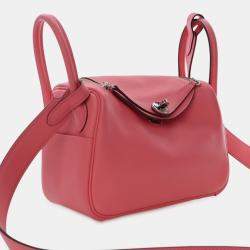 مملوكة مسبقًا Hermes Pink Mini Swift Lindy 20