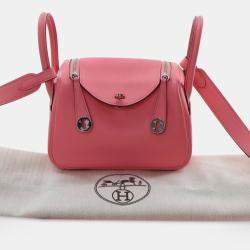 مملوكة مسبقًا Hermes Pink Mini Swift Lindy 20