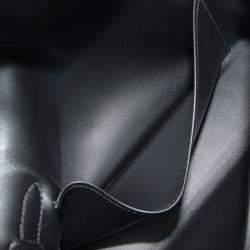 مملوكة مسبقًا حقيبة هيرمس كيلي إلان تشيفر شامكيلا سوداء