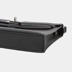 مملوكة مسبقًا حقيبة هيرمس كيلي إلان تشيفر شامكيلا سوداء