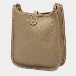 Pre Owned Hermes Brown Clemence Evelyne Amazone 16