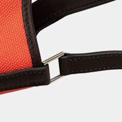 مملوكة مسبقًا حقيبة هيرمس بيكوتين لوك 18 كارجو غولاند وسويفت تويل وردي أحمر